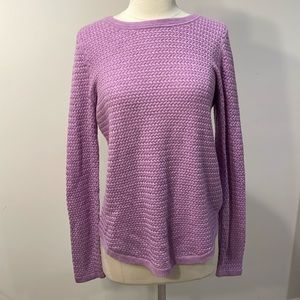 Talbot's Lavender Wool Blend Sweater